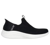 Skechers Women's Slip-ins: Ultra Flex 3.0 - Easy Win Sneaker in Black, Size 6.5 | Textile/Synthetic, Vegan, Machine Washable