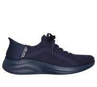 Skechers Women's Slip-ins: Ultra Flex 3.0 - Pure Colour Sneaker in Dark Navy Blue, Size 6.5 | Textile/Synthetic, Vegan, Machine Washable
