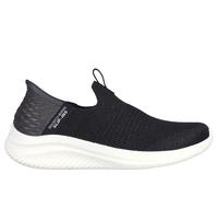 Skechers Women's Ultra Flex 3.0 Smooth Step Sneaker, Black, 5.5 UK Wide