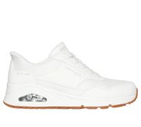 Skechers Women's Slip-ins: Uno - Banksia Sneaker in White, Size 5 | Synthetic/Textile