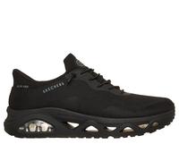 Skechers Women's Uno Glide-Step Air Gliders Sneaker, Black Mesh, 5.5 UK
