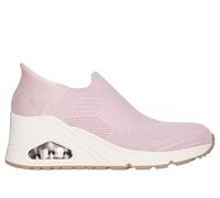 Skechers Women's Slip-ins: Uno Wedge - Kickin' Knit Sneaker in Blush Pink, Size 3.5 | Textile, Vegan