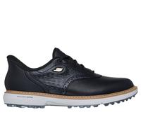 Skechers Women's Slip-ins Waterproof: GO GOLF Prestige SL Golf Shoes in Black/Gold, Size 4.5 | Leather/Synthetic/Textile, Arch Fit
