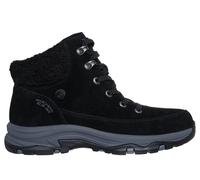 Skechers Women's Slip-ins Waterproof Relaxed Fit: Trego - Snow Breeze Boots in Black, Size 3.5 | Leather/Textile/Synthetic