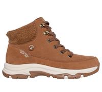 Skechers Women's Slip-ins Waterproof Relaxed Fit: Trego - Snow Breeze Boots in Chestnut, Size 4.5 | Leather/Textile