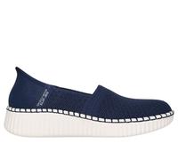 Skechers Women's Slip-ins: Wilshire Blvd - Journey To Slip-On Shoes in Navy Blue, Size 6 | Textile, Vegan, Machine Washable