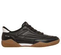 Skechers Women's Slip-ins: Zinger Evo - Off Tha Pitch Sneaker in Black, Size 3.5 | Synthetic/Textile