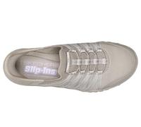 Skechers Womens Slip-On- Breathe-Easy ROLL-with-ME, Taupe, 5