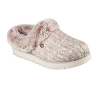 Skechers Womens Slippers Memory Foam Ladies Mule Faux Fur Ice Angel 31204