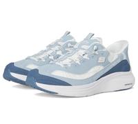 Skechers Women's Sneaker, Ltbl=Light Blue, 6.5 UK