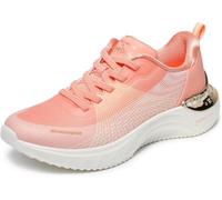 Skechers Women's Snoop Ace Cyber Walker Trainers, Orange, 2.5 UK