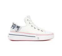 Skechers Women's Snoop ONE Sneaker, White, 6 UK