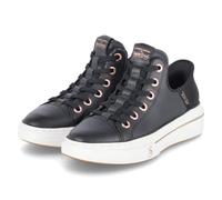 Skechers Women's Snoop ONE Sneaker, Black, 4 UK