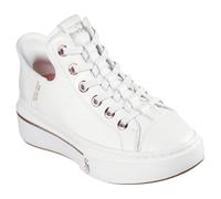 Skechers Women's Snoop ONE OG Leather Sneaker, White, 7 UK