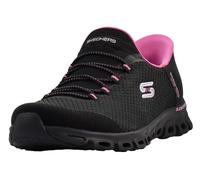 Skechers Women's Sport Active Hands Free Slip-ins Glide-Step - Pursuit Sneaker, Black/Pink, 6.5