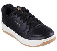 Skechers Women's Sport Court 2.0-core Essentia Sneaker, Black, 6 UK