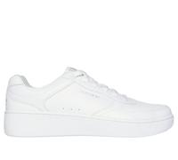 Skechers Women's Sport Court 2.0 - Core Essential Sneaker in White, Size 3.5 | Synthetic, Machine Washable