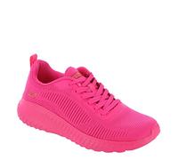 Skechers Womens Sport - Squad Chaos - Face Off, Neon Pink, 4.5 UK