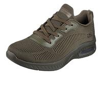 Skechers Women's Squad AIR Sneaker, Olive, 8 UK