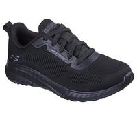 Skechers Women's Squad Chaos Sr Awoa Work Shoes, Black Textile/Synthetic, 6 UK