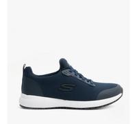 Skechers Womens SQUAD SR Ladies Occupational Trainers Navy - Blue Textile - Size UK 6