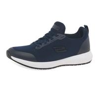 Skechers Women's Squad Sr Trainer, Navy Flat Knit, 5 UK