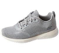 Skechers Women's Squad Tough Talk Sandal, Grey, 3.5 UK