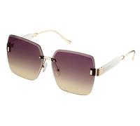 Skechers Women's Square Hardware Sunglasses in Gold