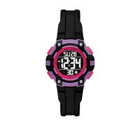 Skechers Women's Anoka Digital Black Polyurethane Watch, Black