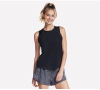 Skechers Women's Stride Performance Tank Top in Black, Size 3XL | Recycled Nylon/Spandex/Nylon