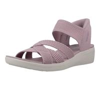 Skechers Women's Summer Cove Breeze By Thong Sandal, Lavender, 8 UK