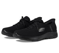 Skechers Women's Summit New Daily Hands Free Slip-ins Sneaker, Black, 8 UK Wide