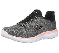 Skechers Women's Summit - Quick Getaway Black/Coral 6.5 B US B (M)
