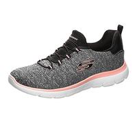 Skechers Women's Summit - Quick Getaway Black/Coral 6.5 B US B (M)