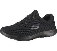 Skechers Womens Summits Artistry Chic Sneaker, Black Mesh Black Trim, 6 UK