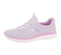 Skechers Womens Summits Artistry Chic Sneaker, Lavender Mesh Trim, 7.5 UK