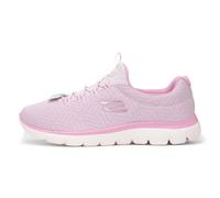 Skechers Womens Summits Artistry Chic Sneaker, Lavender Mesh Trim, 7 UK