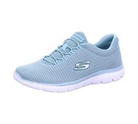 Skechers Womens Summits Artistry Chic Sneaker, Sage Mesh White Trim, 4.5 UK