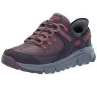 Skechers Slip Ins Summits At BUMT Burgundy Womens Walking Shoes 180147 in a Plain Man-made and Textile in Size 5