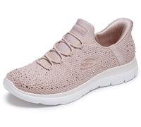 Skechers Women's Summits Brilliant Shine, Pink, 6.5 UK
