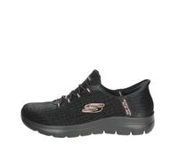 Skechers Women's Summits Classy Night Sneaker, Black, 4.5 UK