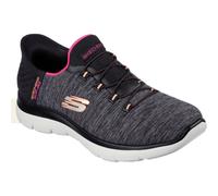 Skechers Womens Summits Dazzling Haze 149937-Bkmt Black/Multi Slip on Shoes UK 3