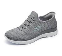 Skechers Women's Summits Dazzling Haze Sneaker, Gray, 5 UK