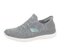 Skechers Women's Summits Dazzling Haze Sneaker, Grey Mint, 6 UK