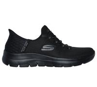 Skechers Womens Summits Diamond Dream Slip-ins Trainers Work Shoes Black UK 3-8