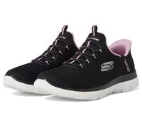 Skechers Women's Summits-Dream Chaser-Hands Free Slip-ins Sneaker, Black Mauve, 5 UK