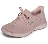 Skechers Women's Summits New Daily Slip-in Trainers, Light Mauve Knit/Light Pink Trim, 7 UK