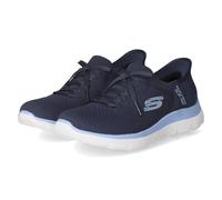 Skechers Women's Summits New Daily Sneaker, Navy, 3 UK