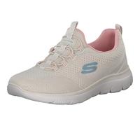 Skechers Women's Summits New Nature Trainers, Natural Knit/Pink & Aqua Trim, 5 UK