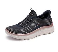 Skechers Summits Plus Soft Luster Slip-on Shoes Black EU 36 Woman
